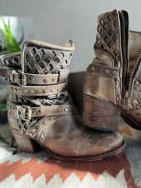 Freebird Studded Cato Ankle boots